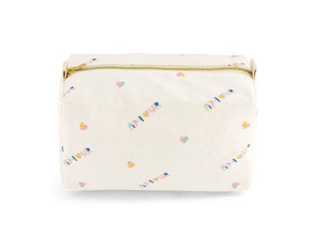 Vic Wash Bag Heart Print Amour Online Hot Sale