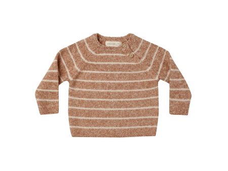 Ace Knit Sweater Cinnamon Stripe Cheap