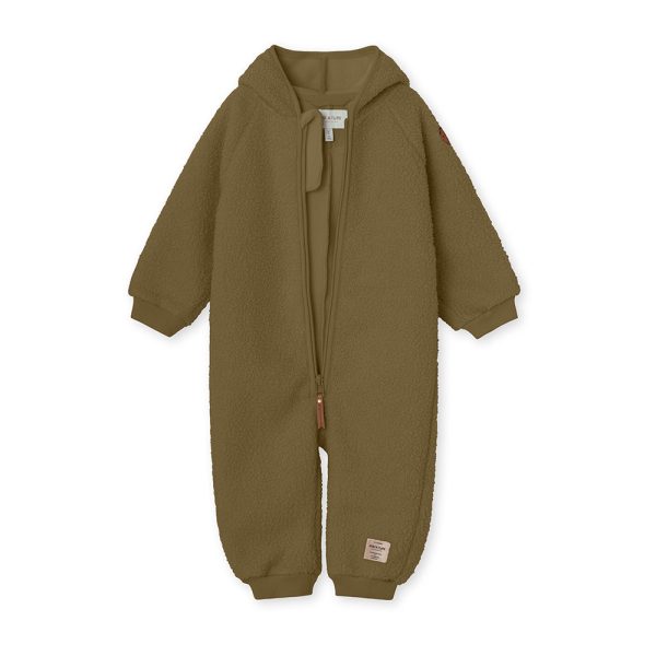 Adel Teddyfleece Jumpsuit. GRS Capers Green Sale