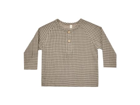 Zion Shirt Forest Micro Plaid Discount