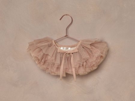 Ruffle Tulle Collar Blush Supply