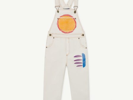 Mule Kids Dungaree White Sun Sale