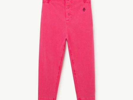 Camaleon Kids Pants Dark Pink Logo Sale