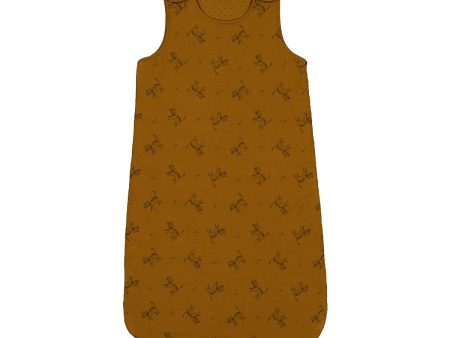 Sarah Sleeping Bag Cat Print Cumin Fashion