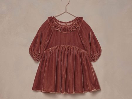 Adeline Dress Berry For Discount