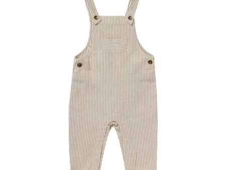 Baby Overalls Brass Pinstripe For Cheap