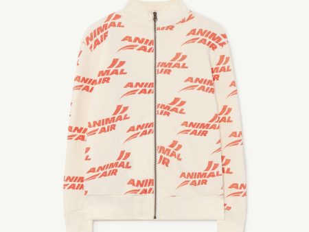 Zebra Kids Sweatshirt White Animal Air Sale