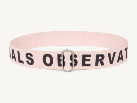 Lizard Belt Soft Pink The Animals Online