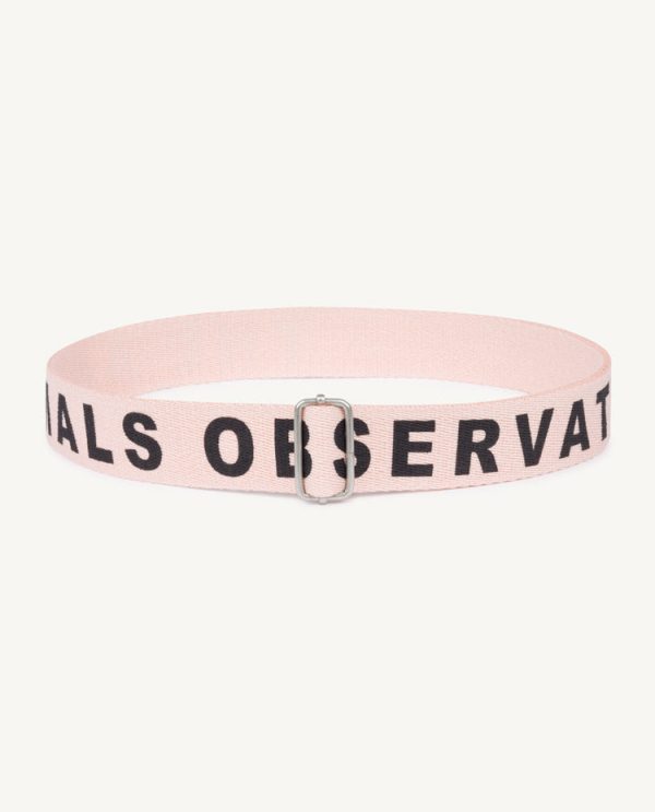 Lizard Belt Soft Pink The Animals Online