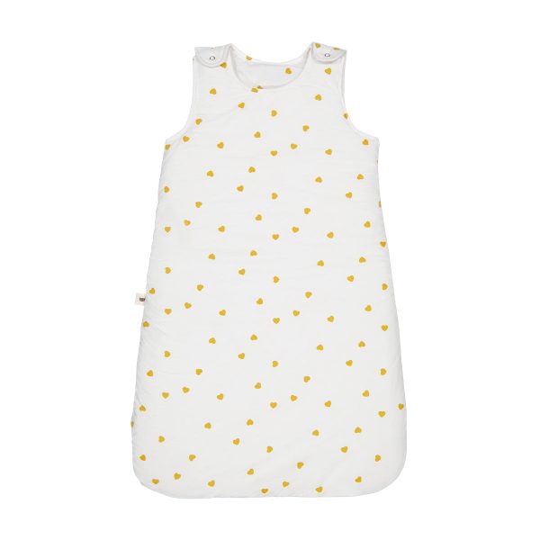 Sarah Sleeping Bag Mustard Heart Hot on Sale