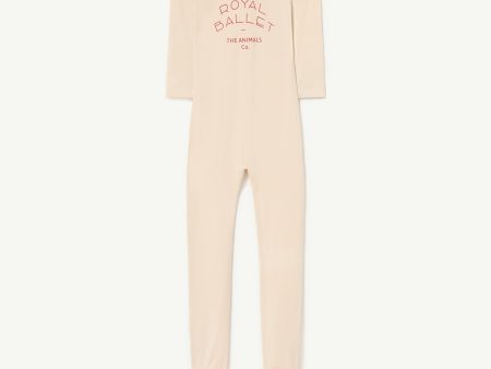 Crocodile Kids Jumpsuit Ecru Online Sale