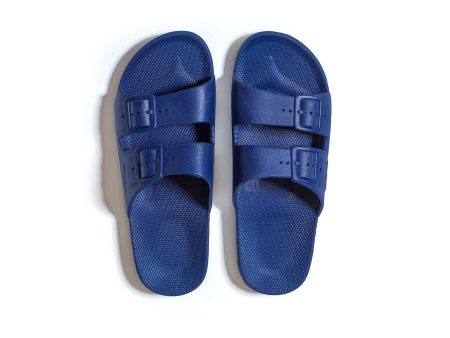 Slippers Freedom Moses Navy Online now