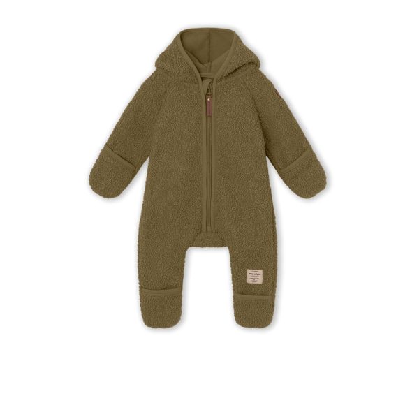 Adel Teddyfleece Jumpsuit. GRS Capers Green Sale