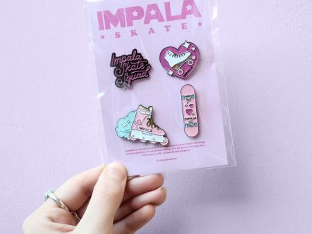 Impala Skate Enamel Pin Pack For Discount