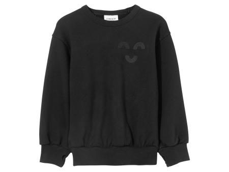 WIND Black Macaroni - Loose Sweatshirt For Sale