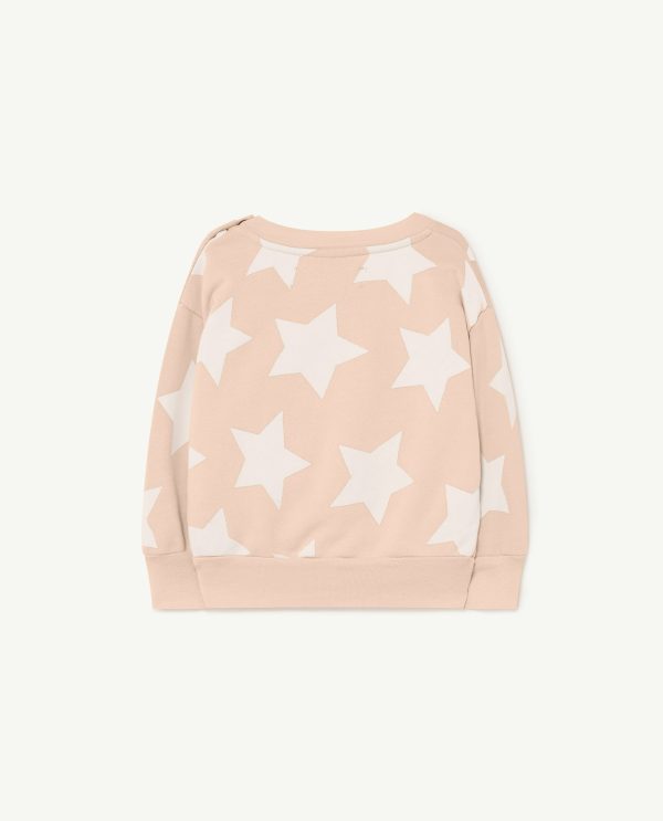 Bear Baby Sweatshirt Beige Stars Online Sale