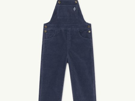 Mule Kids Jumpsuit Deep Blue Logo For Discount