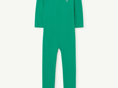 Crocodile Kids Jumpsuit Green Fashion