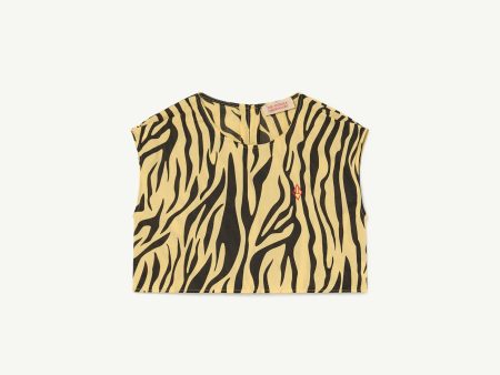 Yellow Zebra Baboon Shirt Fashion