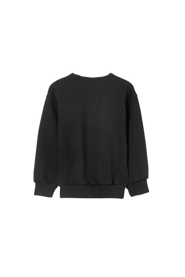 WIND Black Macaroni - Loose Sweatshirt For Sale