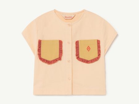 Baboon Kids Jumpsuit Beige Logo Hot on Sale