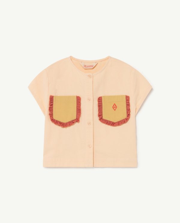 Baboon Kids Jumpsuit Beige Logo Hot on Sale