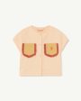 Baboon Kids Jumpsuit Beige Logo Hot on Sale