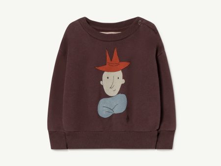 Bear Baby Sweatshirt - Brown Boy Hat For Cheap