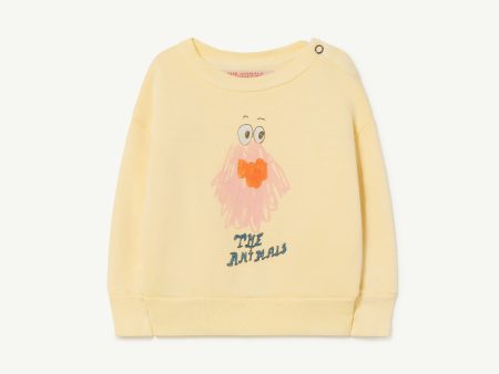 Bear Baby Sweatshirt - Yellow Monster Hot on Sale