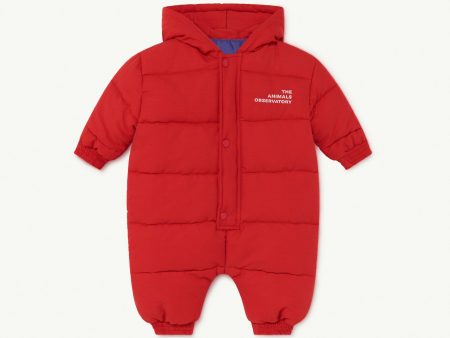 Bumblebee Baby Jumpsuit Red The Animals Supply