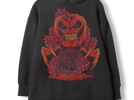 Yankton Ash Black Pumpkin - Oversized Hoody Online Hot Sale