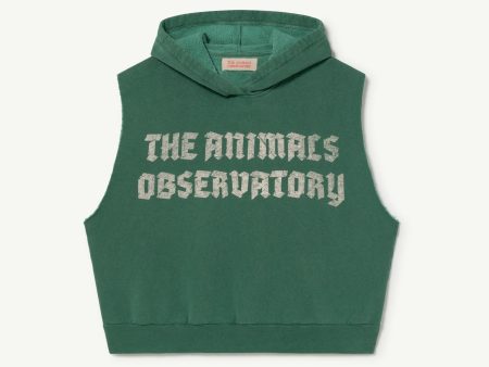 Whale Kids Sweatshirt - Green The Animals Observatory For Cheap