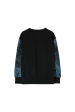 WIND Ash Black Surfer - Loose Sweater For Cheap