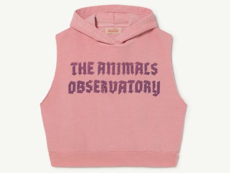 Whale Kids Sweatshirt - Pink The Animals Observatory Online Hot Sale