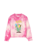 ALMA Fuschia Tie & Dye Tales - Crew Neck Sweatshirt on Sale