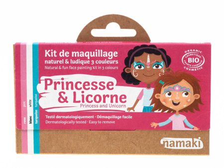 3 colors face painting kit « Princess & Unicorn » Sale