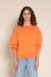 ALMA Soft Orange - Crew Neck Sweatshirt Online now