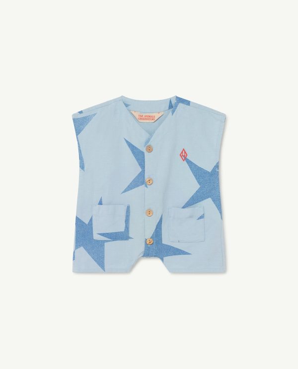 Ape Baby Jumpsuit Blue Stars Sale