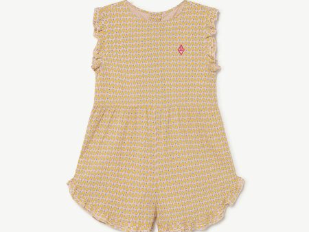 Squirrel Kids Jumpsuit Pink Flowers Online