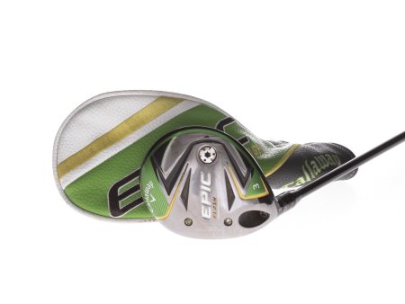 Callaway Epic Flash Graphite Mens Left Hand Fairway 3 Wood 15* Regular - Tensei AV 75 R For Cheap