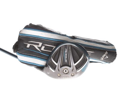 Callaway Rogue Graphite Mens Right Hand Fairway 3 Wood 15* Stiff - Project X Evenflow 6.0 75G Online now